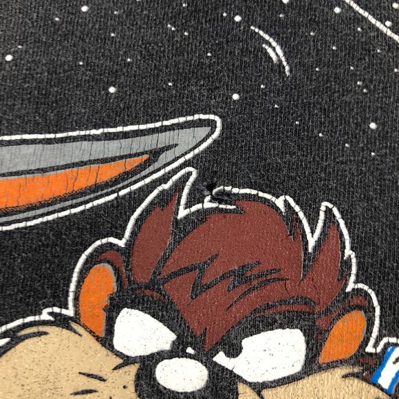 90s Space Jam double sided tshirt 1990s vintage - Picture 8 of 9